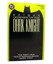 Dc Comics Batman Legends Of The Dark Knight Vol. 1 No. 1 November 1989 Collector - £30.45 GBP