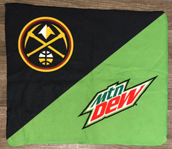 RARE Denver Nuggets Mountain Dew Promo Microfiber Sports Rally Hand Towel New - £23.45 GBP