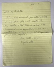 Marla Gibbs Signed Autographed Vintage Hand-Written Letter - $20.00