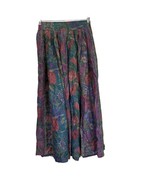 Sportalm Austrian Kitzbühel Floral Button Pockets Pleated Bow Tie Skirt ... - $64.34