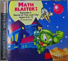 Math Blaster: Episode 2- Secret of the Lost City Ages 8-13 [CD-ROM] Davidson - £22.96 GBP