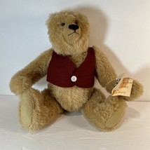 1995 Pat Murphy Bear &quot;Silly Olde Bear&quot; 16&quot; Mohair Artist Signed USA Vest... - $249.99