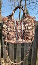 Vera Bradley Tote Shoulder Bag Purse Satchel Canyon Abby - $35.14