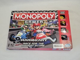 COMPLETE Hasbro Monopoly Gamer Mario Kart Board Game - £23.70 GBP