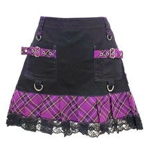 Tripp Nyc Vintage Plaid Skirt | Rare Goth Punk Rock Hot Topic - Sz Small - £47.18 GBP