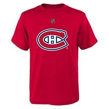 Outerstuff Reebok NHL Montreal Canadiens Boys 8-20 Name Number Tee, Red,... - £7.76 GBP