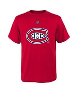 Outerstuff Reebok NHL Montreal Canadiens Boys 8-20 Name Number Tee, Red,... - £7.90 GBP