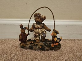 St. Martin&#39;s &quot;Emily&quot; Jump Rope Bear Collectible Figurine 1998 - $14.99