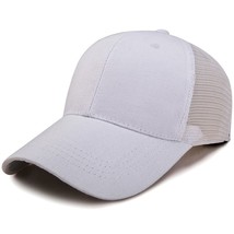 Summer  Baseball Caps Men Solid Color Peak Cap Simple Clic Trucker Hats Dry Quic - £112.52 GBP