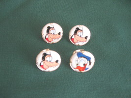Lot of Four (4) Disney Plastic/Metal Rings - Three Goofy and One Donald Duck - £18.43 GBP