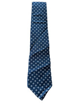 Bert Pulitzer Vintage Men’s Navy Blue Floral Silk Tie EUC - £7.81 GBP