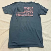 Columbia Girls Women&#39;s Graphic Tee T-Shirt Gray Short Sleeve Crew Neck S... - $16.83