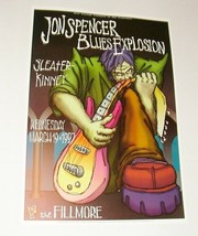 Jon Spencer Poster Sleater-Kinney Blues Explosion The John March 19 1997 - £53.08 GBP