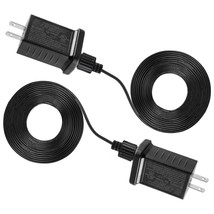 2 Pcs Replacement Yard Inflatable Adapters With 9.8Ft Extension Cables, Class 2  - £21.17 GBP