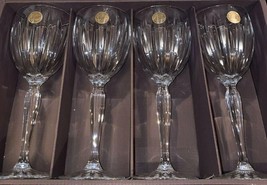 Cristal D&#39;Arques Durand Water WINE Goblet Classic Clear Crystal Set 4 - ... - £46.73 GBP