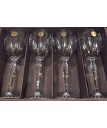 Cristal D&#39;Arques Durand Water WINE Goblet Classic Clear Crystal Set 4 - ... - £46.60 GBP