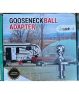 LATCH.IT Kingpin To Gooseneck Ball Adapter  2-5/16&quot;  5th Wheel High Quality - $1,109.71 MXN