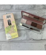 Clinique All About Eye Shadow Quad 112 Pink Chocolate .16oz 4.8gr New In... - $26.12