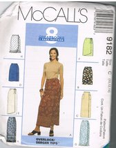 McCall&#39;s 9182 Skirts - $9.78