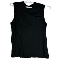 Revolution OT Men&#39;s Sleeveless Crew Neck T-Shirt Size XL Black - £18.17 GBP