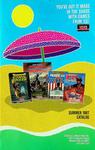 Strategic Simulations, Inc. Catalog - Summer 1987 - Vintage - £10.71 GBP