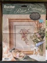 Bucilla Ribbon Embroidery Kit Floral Spray 40967 Designed by Judith Bake... - £14.98 GBP