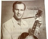 Echo of Your Footsteps Sheet Music Country Guitar Eddy Arnold Jenny Lou ... - £15.78 GBP