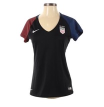 Nike United States Away Stadium Soccer Jersey Women Size Small Black - $35.64