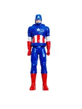 2014 Hasbro Marvel Titan Hero Series Captain America 12&quot; Figure No Shield Loose - £5.41 GBP