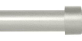 Silver Curtain Rods for Windows 72 to 144 Inch(6-12 Feet),1 - £44.99 GBP