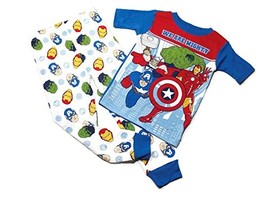 Marvel Avengers We are Mighty Boy&#39;s Cotton Pajama Set, Hulk, Thor, Ironman - $11.13+