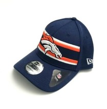 New Era Denver Broncos 39Thirty OF 2018 Super Bowl LIII Flex Fitted Hat Navy M/L - £23.61 GBP