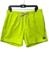 Quiksilver Men Everyday 15&quot; Volley Boardshort Swim Trunk Neon Yellow  Si... - $24.75