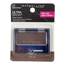 Maybelline Ultra Brow Brush On Color Dark Brown # 598UB-20 Sealed - $37.96