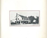 The Hub Restaurant Menu Cover Duanesburg New York 1950&#39;s - $27.80