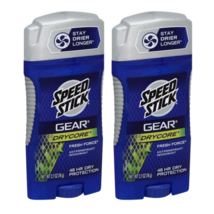 Speed Stick Gear Drycore Men&#39;s Deodorant Fresh Force 2-Pack - £18.16 GBP