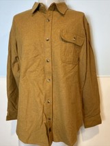 Legendary Whitetails Men&#39;s Brushed Flannel LS Shirt Gold XL - $14.24