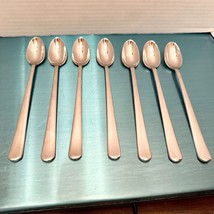 Lot of 7 Splendide CIRRUS 18/10 Stainless Iced Tea Spoons Flatware China... - $34.99