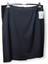 Skirt Black Spring Cool Wool Sizes Calibrated Great Lining Elena Miro 51 53 - £38.51 GBP