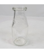 Vintage Milk Bottle Lockshore Farms 5.5 Inch NO LID - $16.83