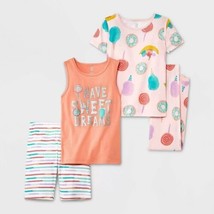 Carter&#39;s Just One You Girls&#39; 4pc Sweet Dreams Pajama Set - Pink 7 - £9.99 GBP