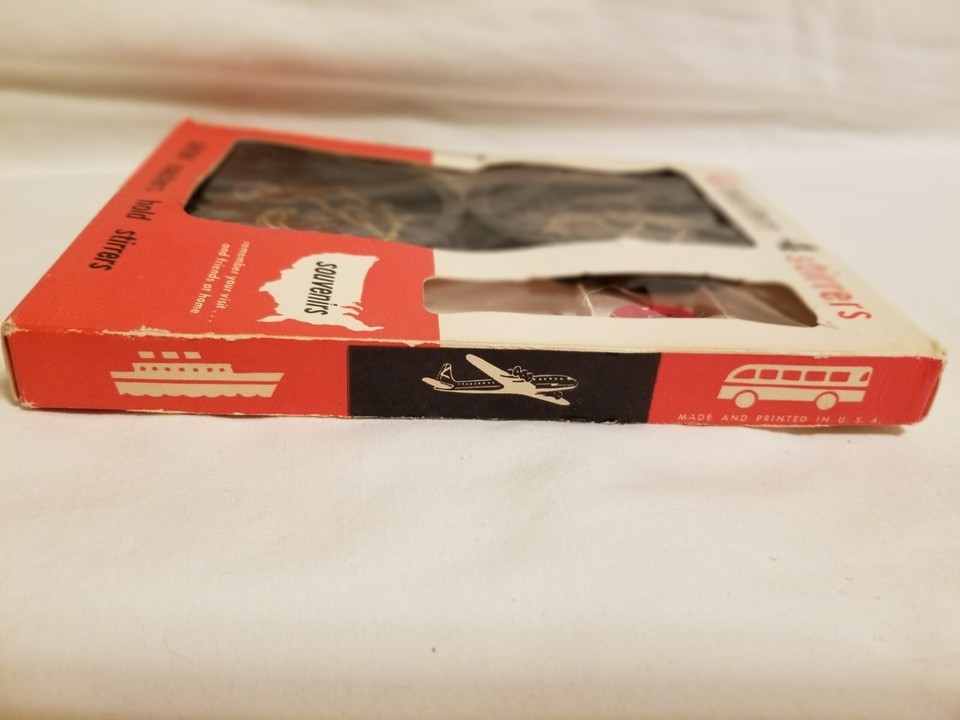 Vintage Florida Coasters & Stir Sticks Mid Century Modern Retro Plastic NIB Item image 5