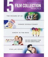5 Film Collection Musicals on DVD - £39.34 GBP