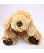 Ty Classic Calhoun Puppy Dog Floppy Tan Brown 12&quot; Plush Soft Toy TySilk ... - $17.21 CAD