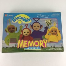 Teletubbies Memory Game Find Matching Pairs Po Dipsy Vintage 1998 Milton... - $49.45