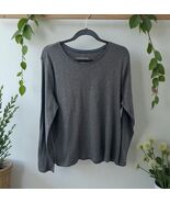 NWT Charter Club long sleeve 100% Supima Cotton SIZE XXL grey charcoal c... - €16,25 EUR