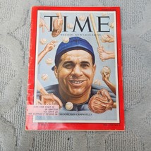 Time The Weekly News Magazine Brooklyn Campanella Vol. LXVI No. 6 August 8 1955 - £47.88 GBP