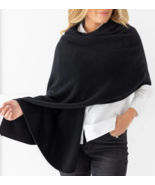 Charter Club Luxury 100% Cashmere Tier Scarf/Maxi Wrap  Sz-OS Black - £71.64 GBP