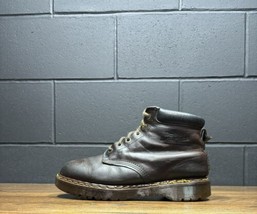 Vintage Dr. Martens Chunky Brown Leather English Ankle Boots U.S. Men’s ... - $59.96