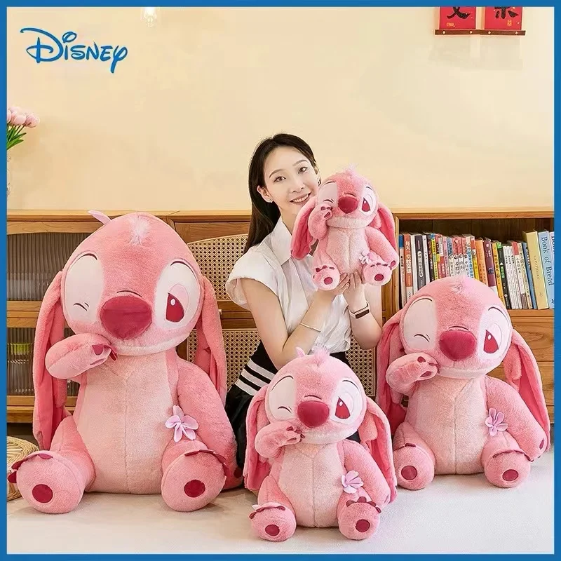 30 cm New Disney Sakura Limited Stitch Doll Cartoon Pink Plush Toy Cute Anime So - £17.16 GBP